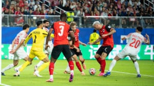 النمسا تهزم الأردن 3-1 في أولى مباريات كأس العالم وعلوان يسجل هدفاً تاريخياً