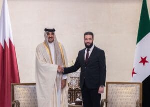الرئيس الشرع يعزي أمير دولة قطر بوفاة والده الشيخ حمد بن خليفة آل ثاني - صحيفة الحرية