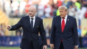صيحات استهجان تستقبل ترامب وإنفانتينو في نهائي كأس العالم